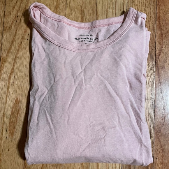 Abercrombie Essential Polished Body-Skimming Tee - Picture 1 of 3